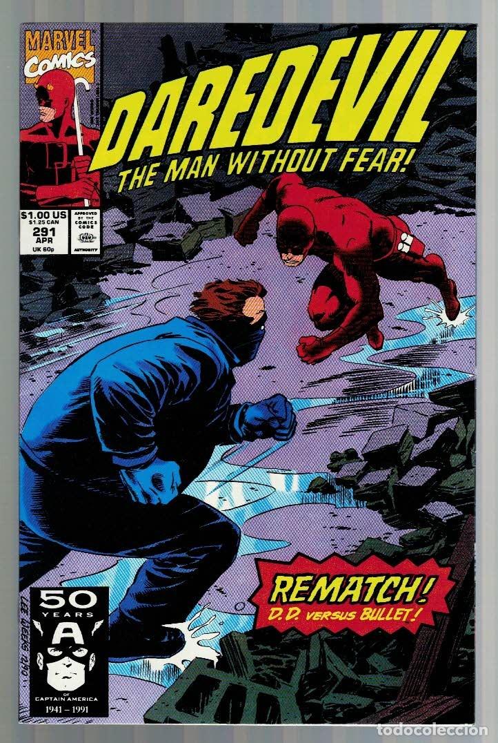 C&oacute;mics: DAREDEVIL #291,292,293,294,295,296,297,298,299,300 (NM) lote de 10 MARVEL COMICS 1991