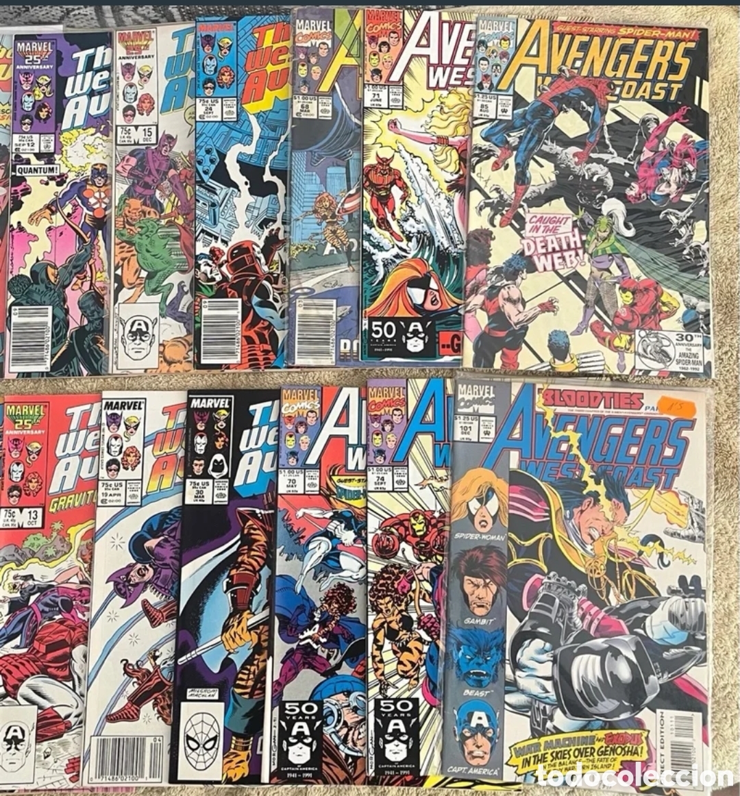 C&oacute;mics: Lote West Coast Avengers - Foto 2