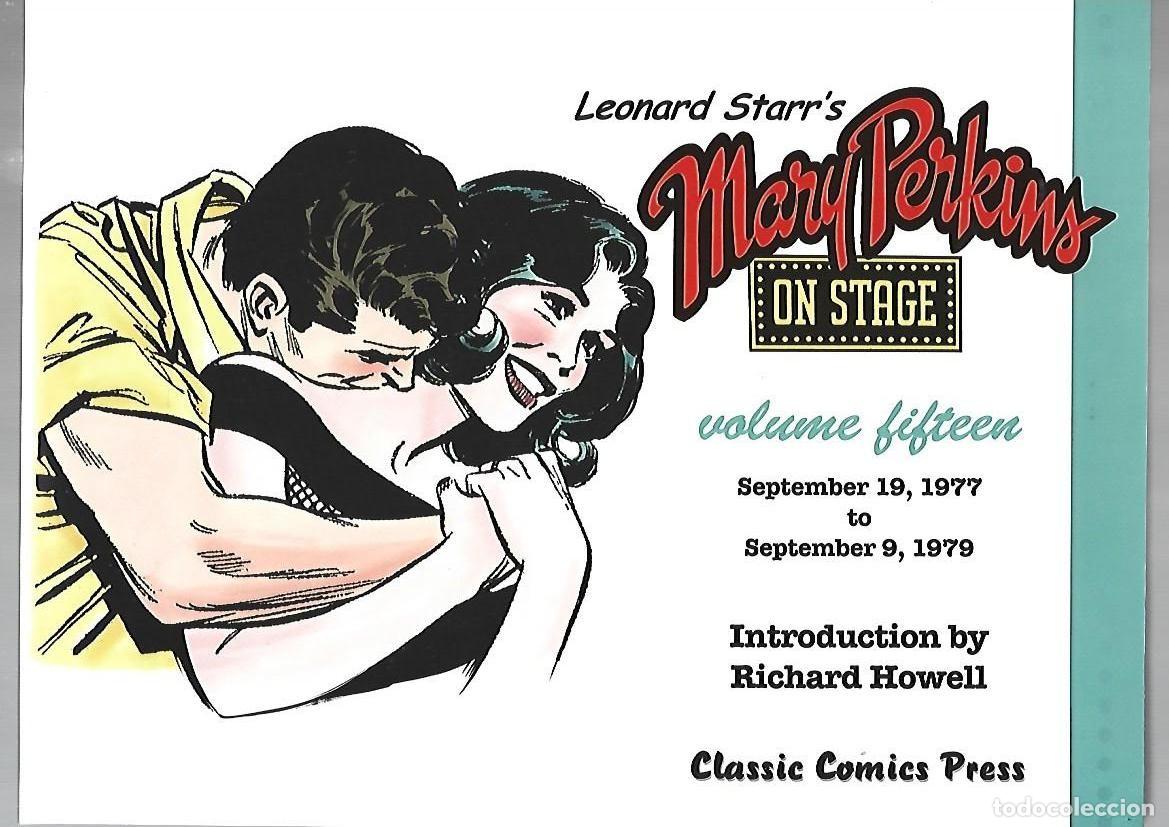 C&oacute;mics: Mary Perkins on stage, volume 15 (1977-1979), 2016, Classic Comics Press, impecable. Caja DA