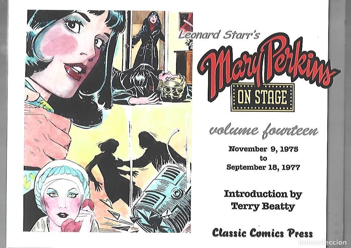 C&oacute;mics: Mary Perkins on stage, volume 14 (1975-1977), 2015, Classic Comics Press, impecable. Caja DA