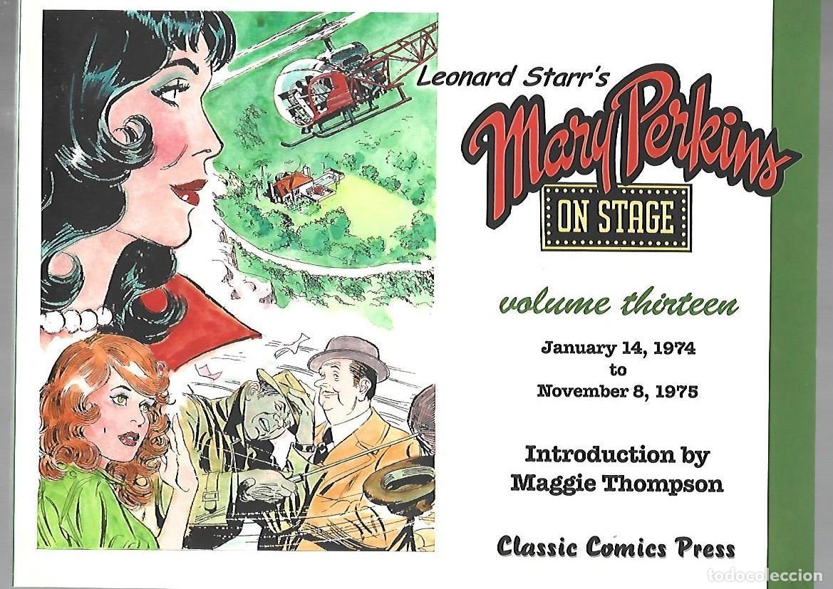 C&oacute;mics: Mary Perkins on stage, volume 13 (1974-1975), 2014, Classic Comics Press, impecable. Caja DA