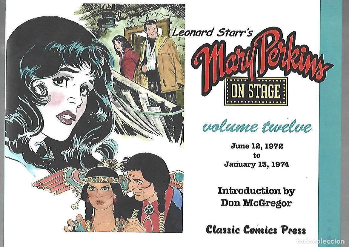C&oacute;mics: Mary Perkins on stage, volume 12 (1972-1974), 2014, Classic Comics Press, impecable. Caja DA