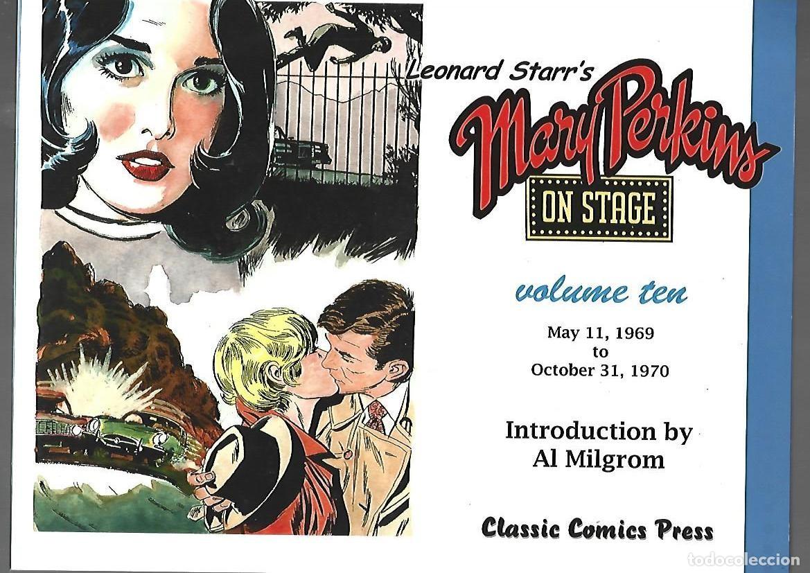 C&oacute;mics: Mary Perkins on stage, volume 10 (1969-1970), 2012, Classic Comics Press, impecable. Caja DA