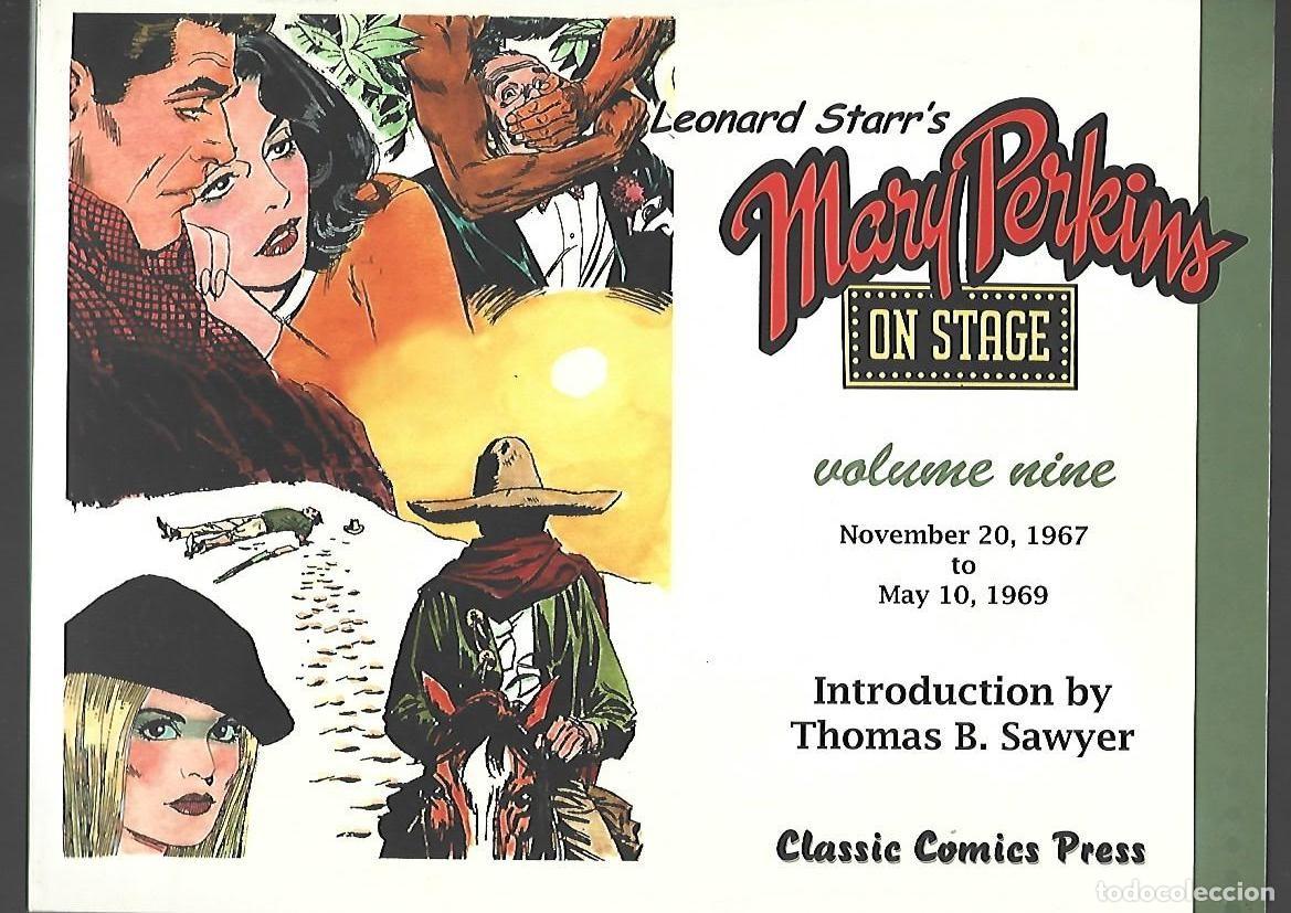C&oacute;mics: Mary Perkins on stage, volume 9 (1967-1969), 2011, Classic Comics Press, muy buen estado. Caja DA