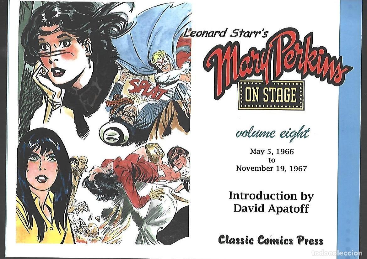 C&oacute;mics: Mary Perkins on stage, volume 8 (1966-1967), 2011, Classic Comics Press, impecable. Caja DA