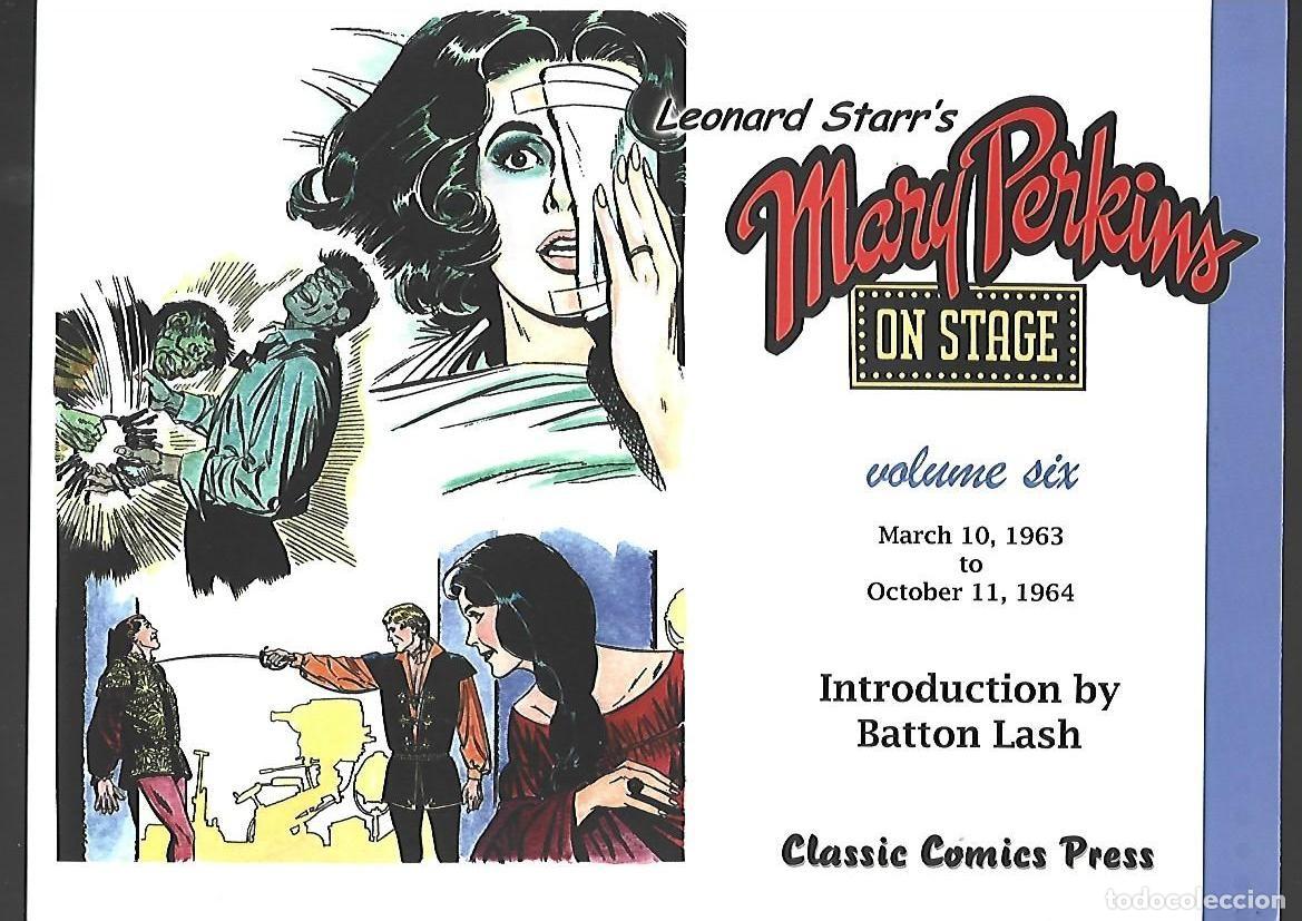C&oacute;mics: Mary Perkins on stage, volume 6 (1963-1964), 2009, Classic Comics Press, muy buen estado. Caja DA