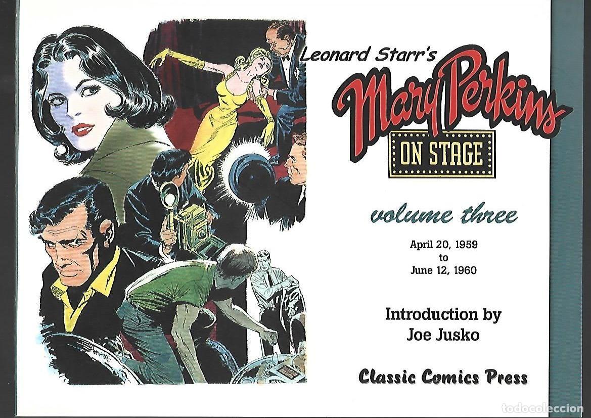 C&oacute;mics: Mary Perkins on stage, volume 3 (1959-1960), 2007, Classic Comics Press, impecable. Caja DA