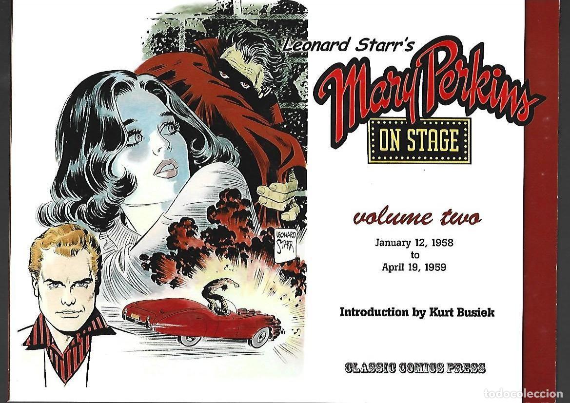C&oacute;mics: Mary Perkins on stage, volume 2 (1958-1959), 2007, Classic Comics Press, impecable. Caja DA