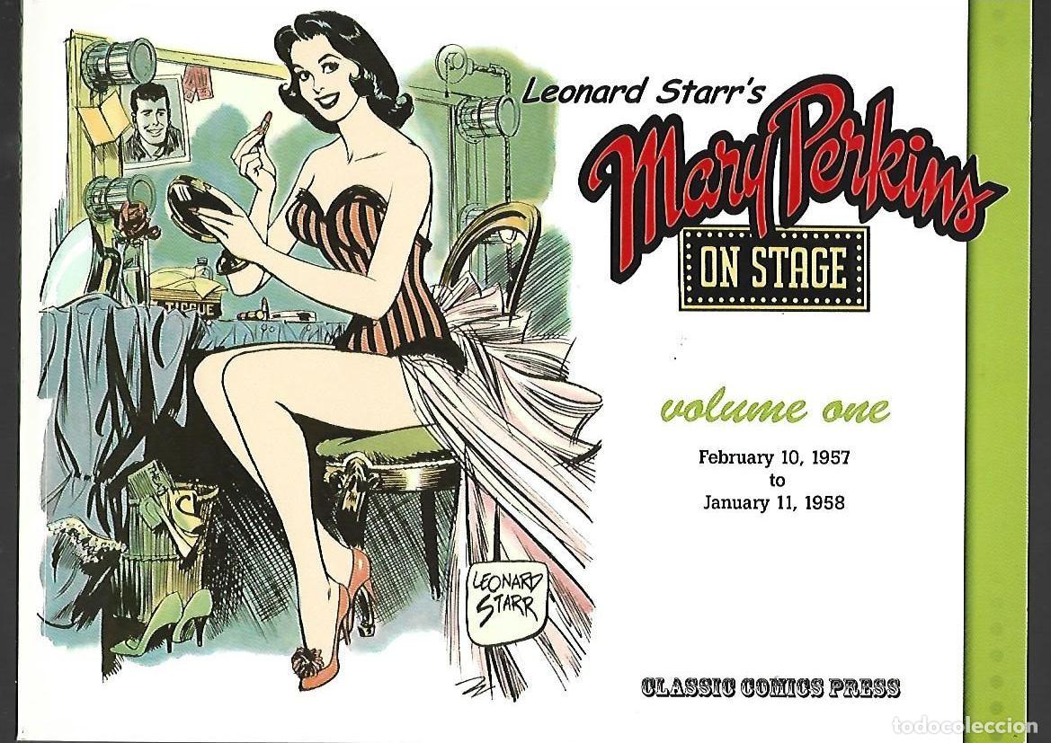 C&oacute;mics: Mary Perkins on stage, volume 1 (1957-1958), 2006, Classic Comics Press, impecable. Caja DA