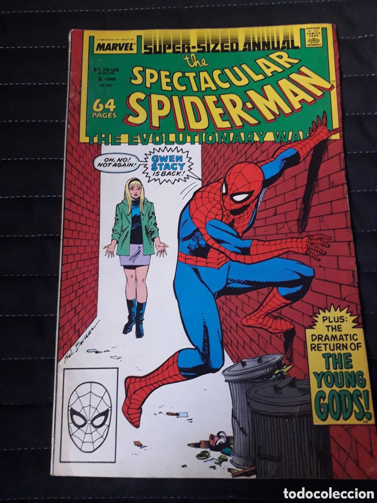 C&oacute;mics: THE SPECTACULAR SPIDER-MAN. ANNUAL 8. THE EVOLUTIONARY WAR. ORIGINAL USA