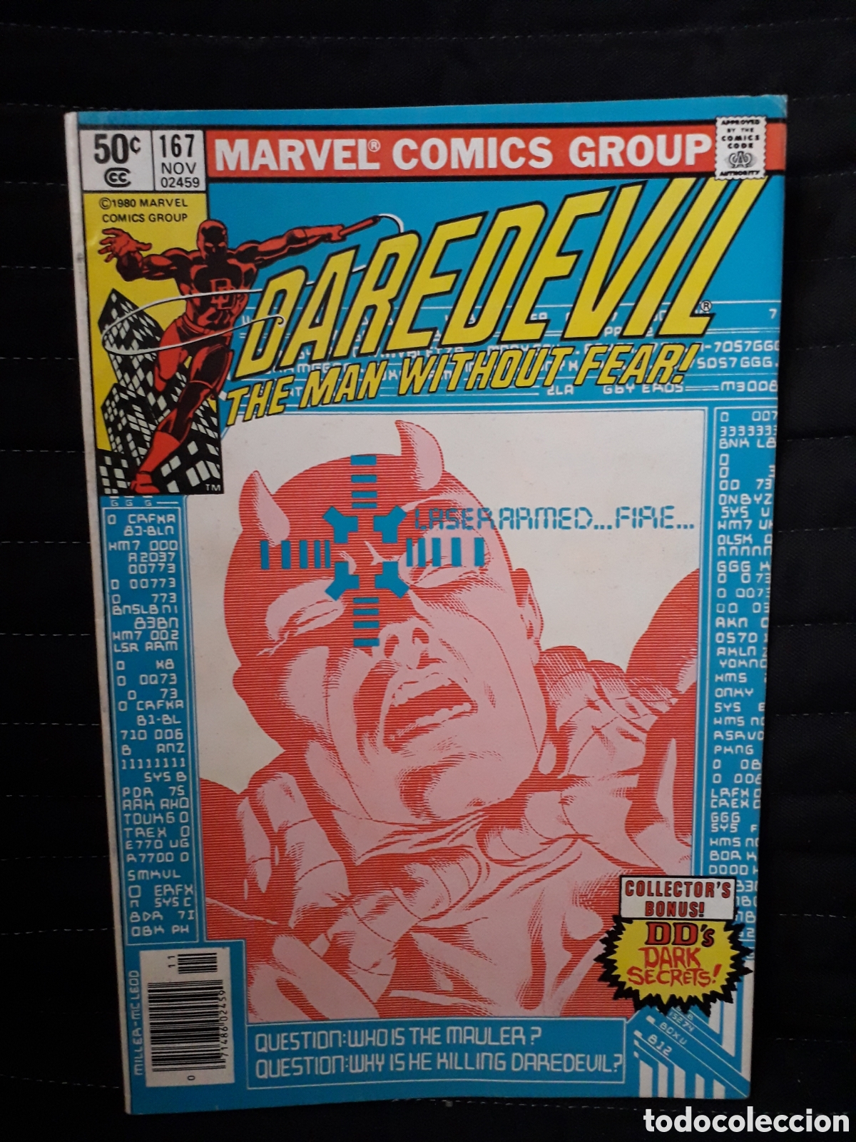 C&oacute;mics: DAREDEVIL # 167. ORIGINAL USA. EXCELENTE ESTADO