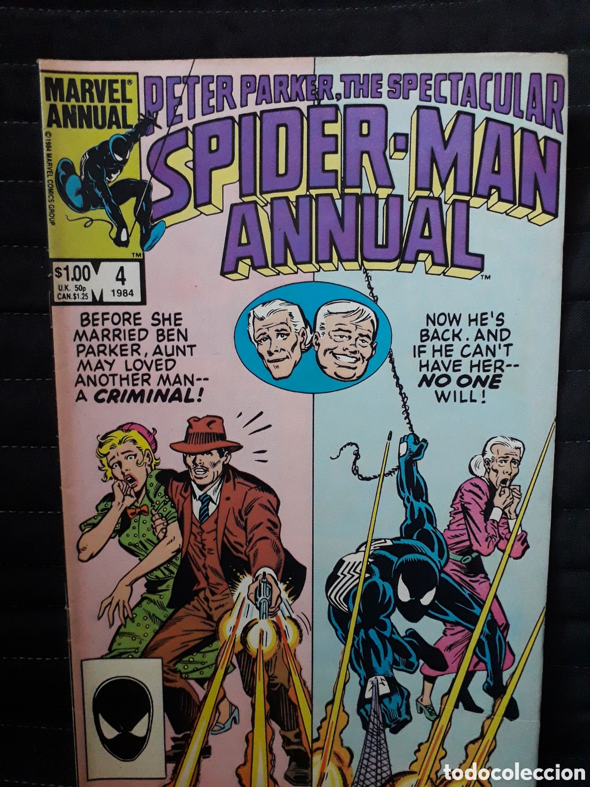 C&oacute;mics: PETER PARKER SPECTACULAR SPIDER-MAN ANNUAL 4. ORIGINAL USA