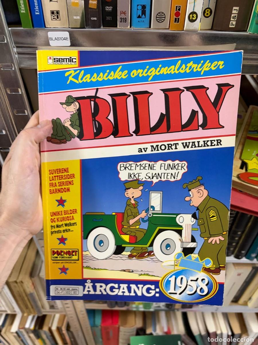 C&oacute;mics: BLAS104E Mort Walker, BILLY, Semic Nordisk Forlag AS