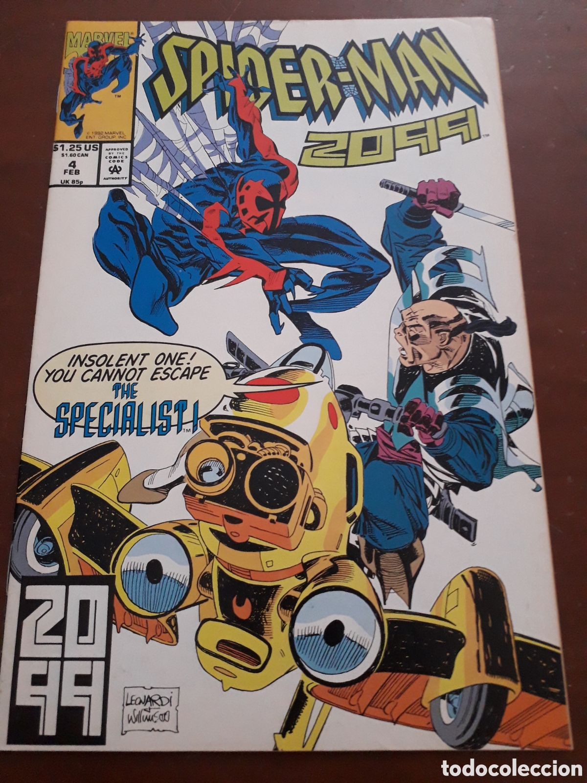 C&oacute;mics: Spider-Man 2099 #4 (Marvel Comics USA, 1992)