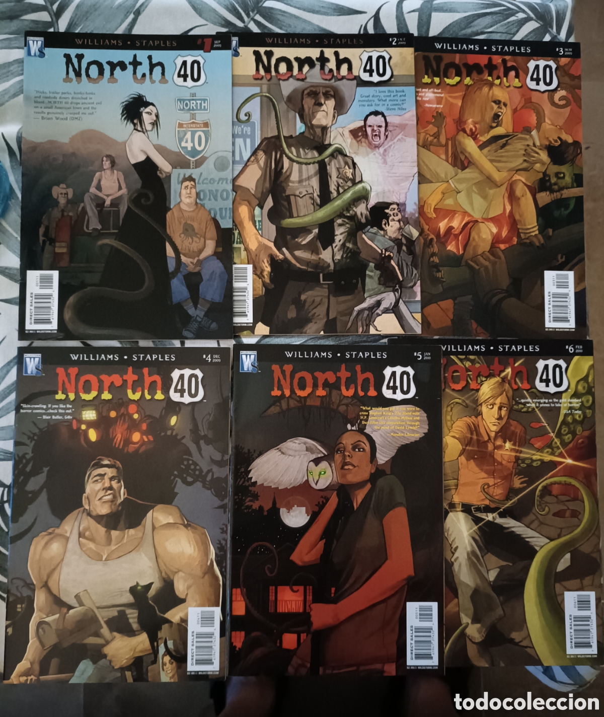 C&oacute;mics: North 40. Miniserie en ingles