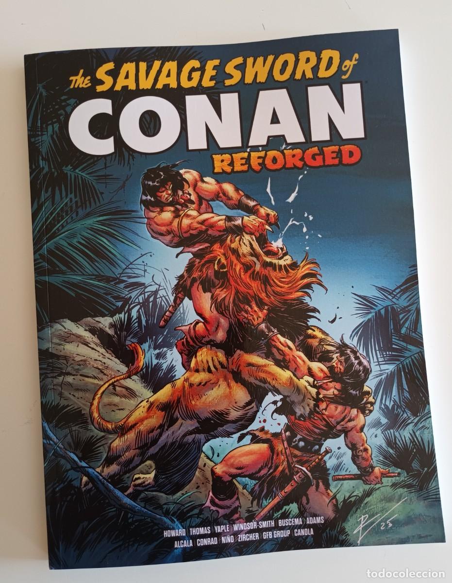 C&oacute;mics: Savage Sword of Conan Reforged. Tomo 1