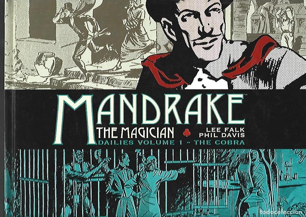 C&oacute;mics: Mandrake, the magician, dailies volume 1: the cobra, 2016, Titan Books, impecable. Caja DA