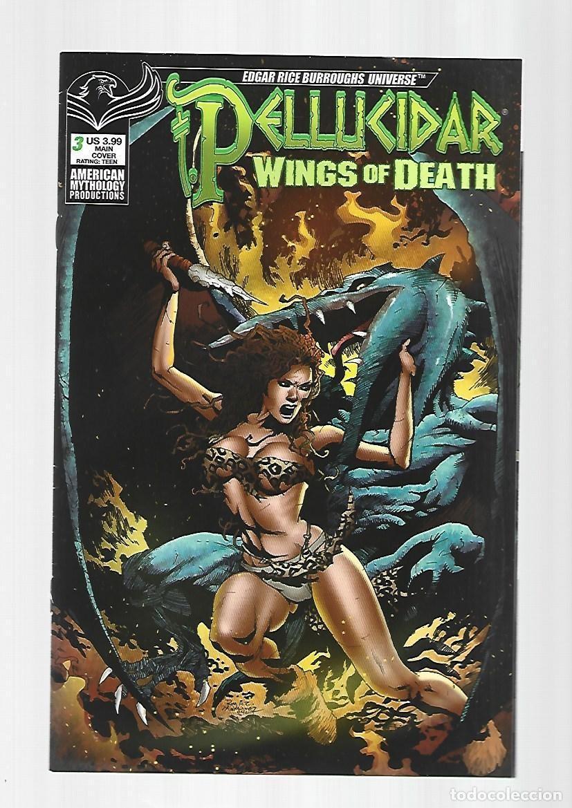 C&oacute;mics: Pellucidar: wings of death, 3, 2019, American Mythology, muy buen estado. Caja DA