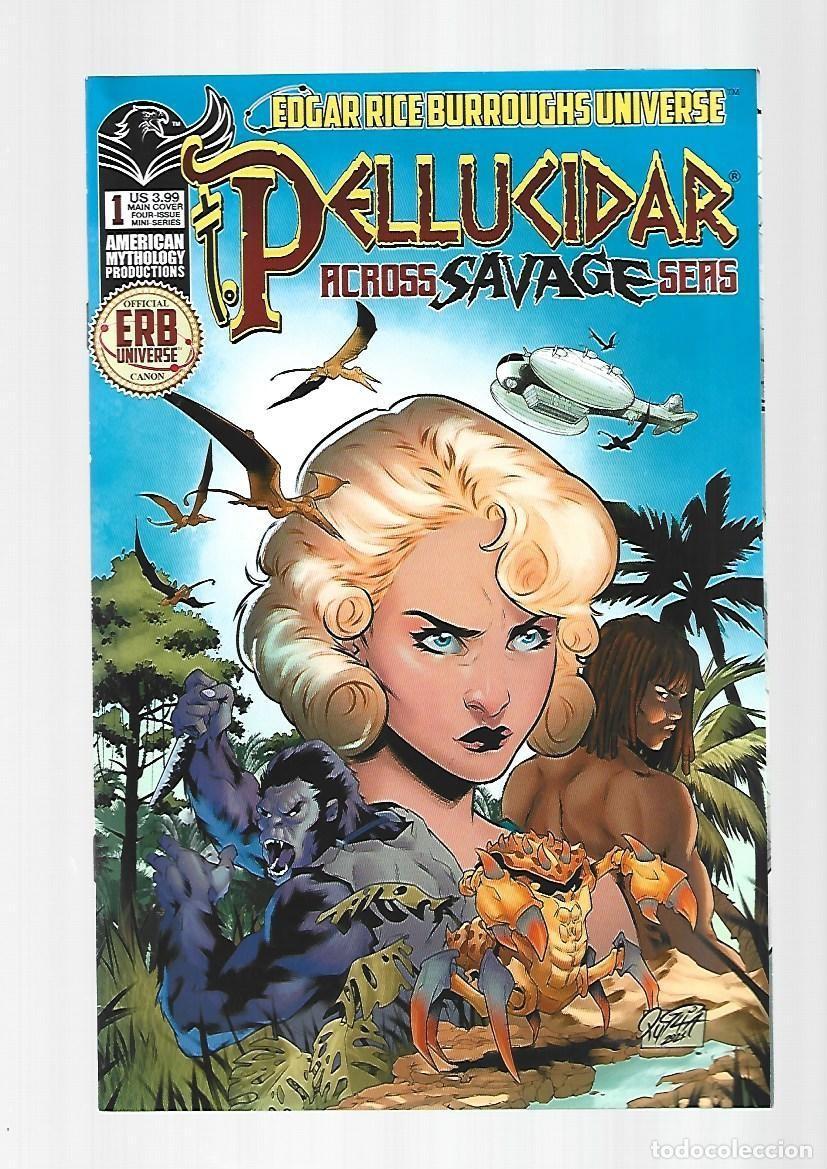 C&oacute;mics: Pellucidar: across savage seas, 1, 2021, American Mythology, muy buen estado. Caja DA