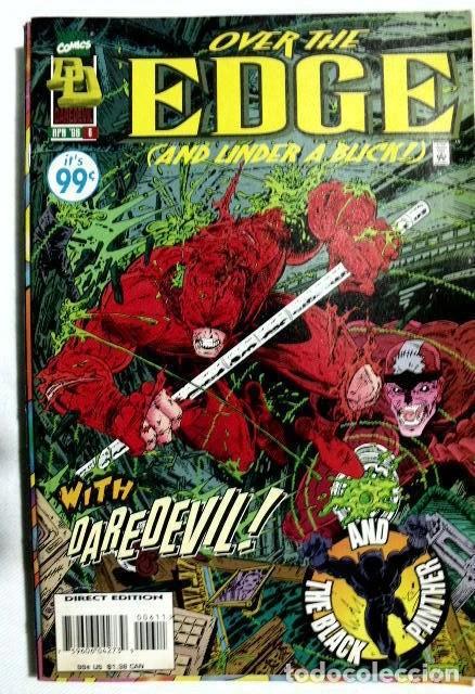 Comics: Over the Edge 6 1996 Marvel Comics DAREDEVIL.