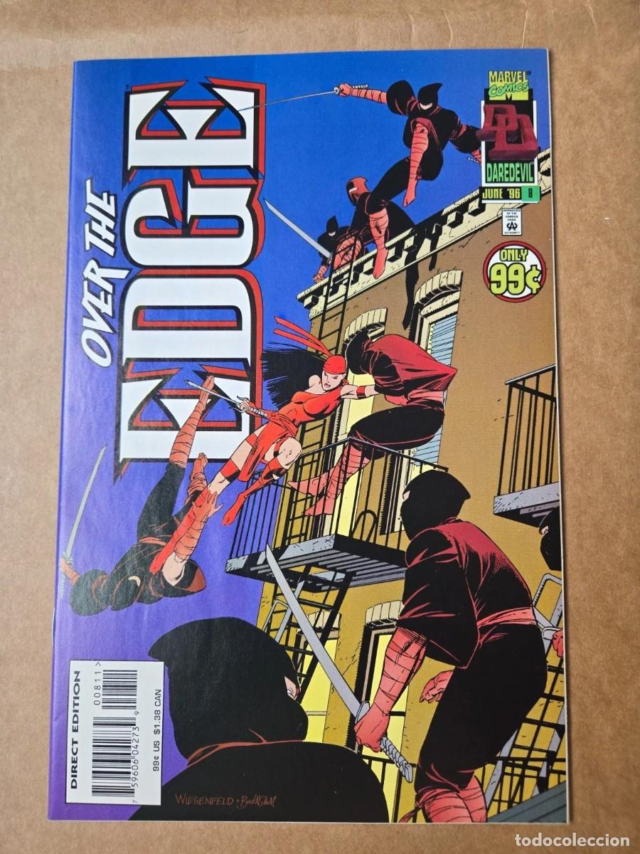 Comics: Over the Edge 8 Marvel Comics Elektra.