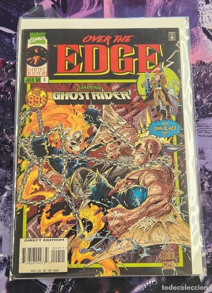 Comics: Over the Edge 9 Marvel Comics GHOST RIDER.