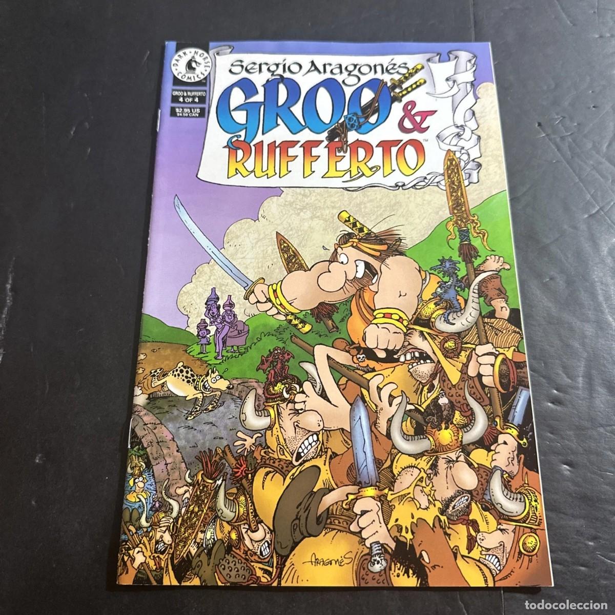 Comics: Sergio Aragones Groo and Rufferto #4 (1999) Groo the Wanderer. DARK HORSE.