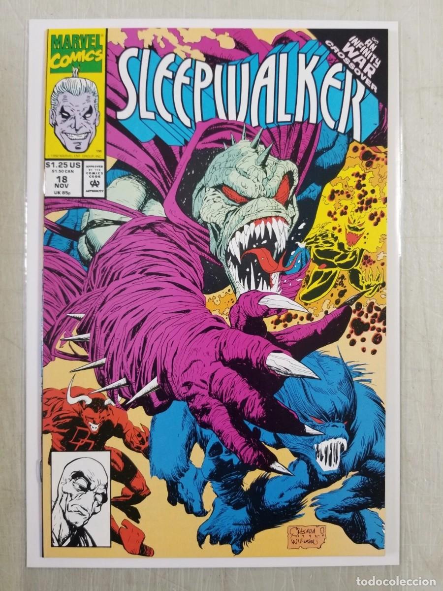 C&oacute;mics: Sleepwalker #18 MARVEL COMICS.