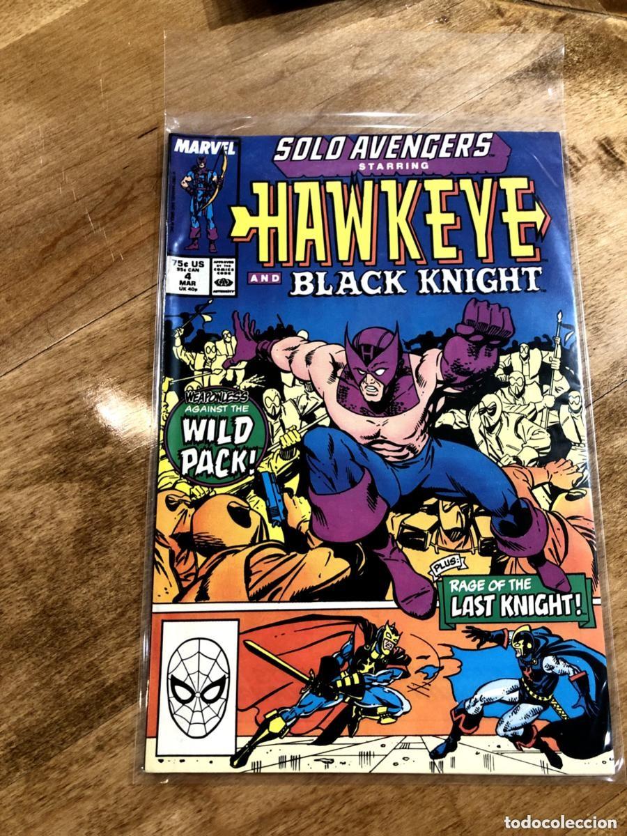 Comics: Solo Avengers starring Hawkeye 4 . MARVEL COMICS.