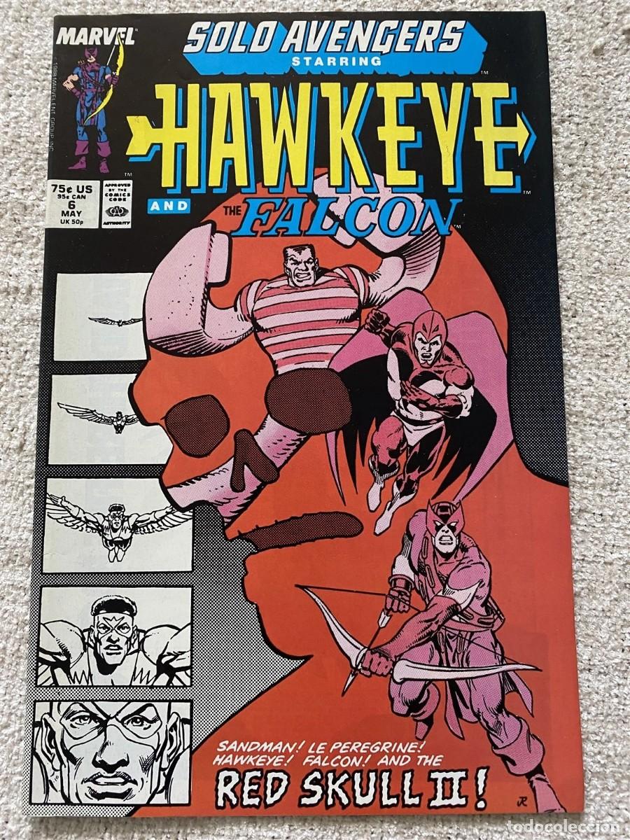C&oacute;mics: Solo Avengers starring Hawkeye 6 . MARVEL COMICS.