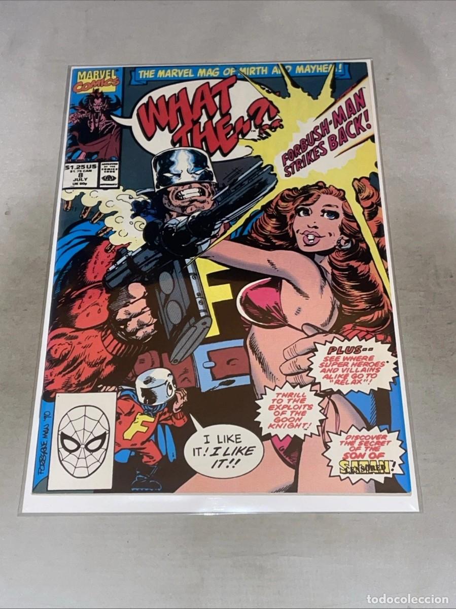 C&oacute;mics: What The-?! #8 (Marvel Comics July 1990)