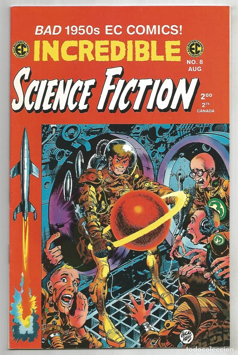 C&oacute;mics: INCREDIBLE SCIENCE FICTION #8-11 colecci&oacute;n completa, GEMSTONE 1994