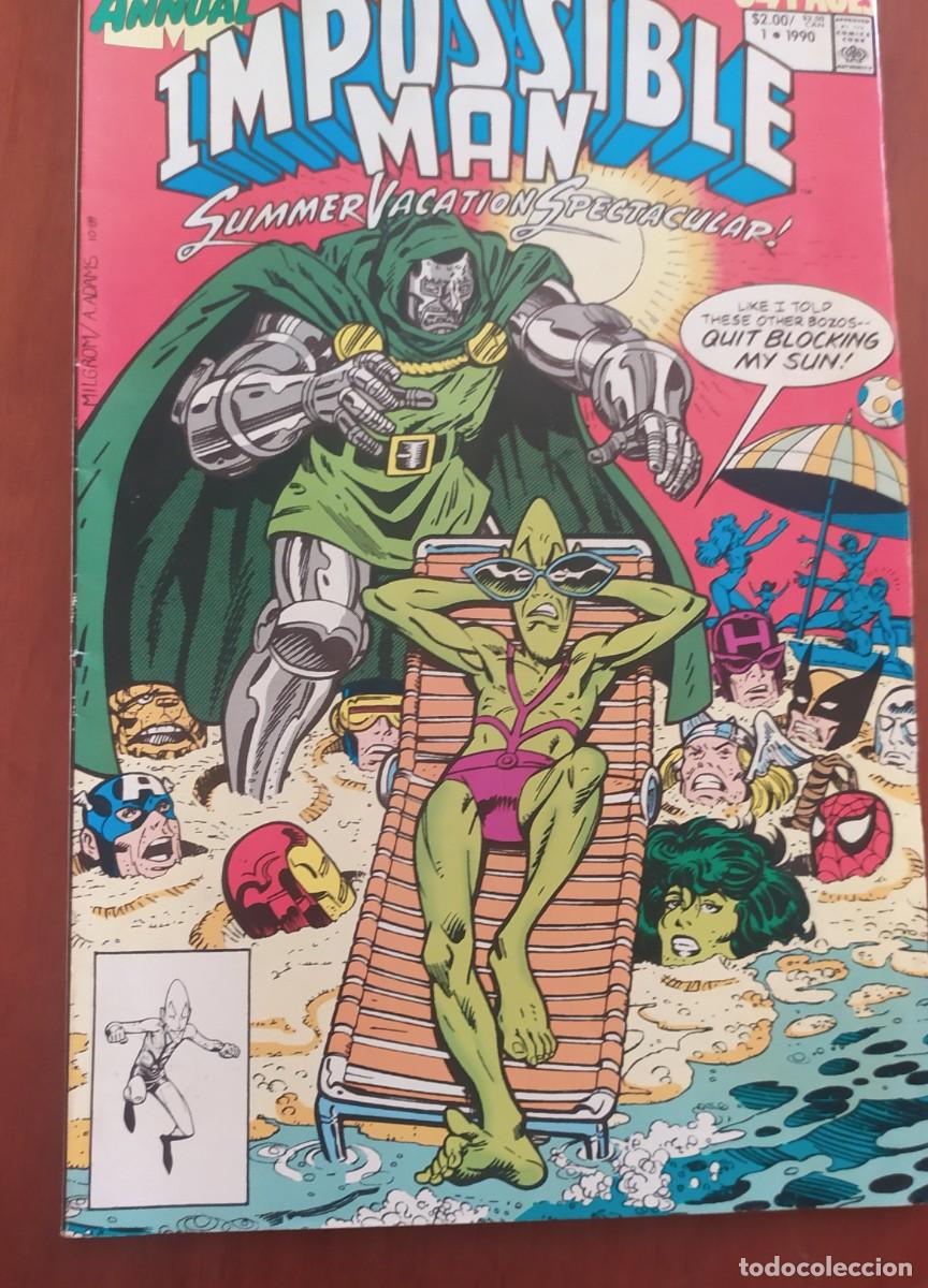C&oacute;mics: impossible man. summer vacation spectacular . En ingles. 1990