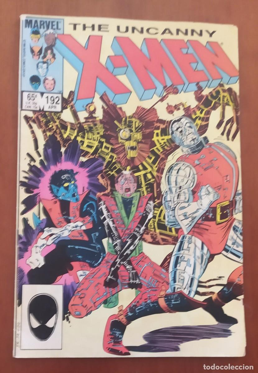 C&oacute;mics: the uncanny X-men 192 En ingles. 1985. Original USA