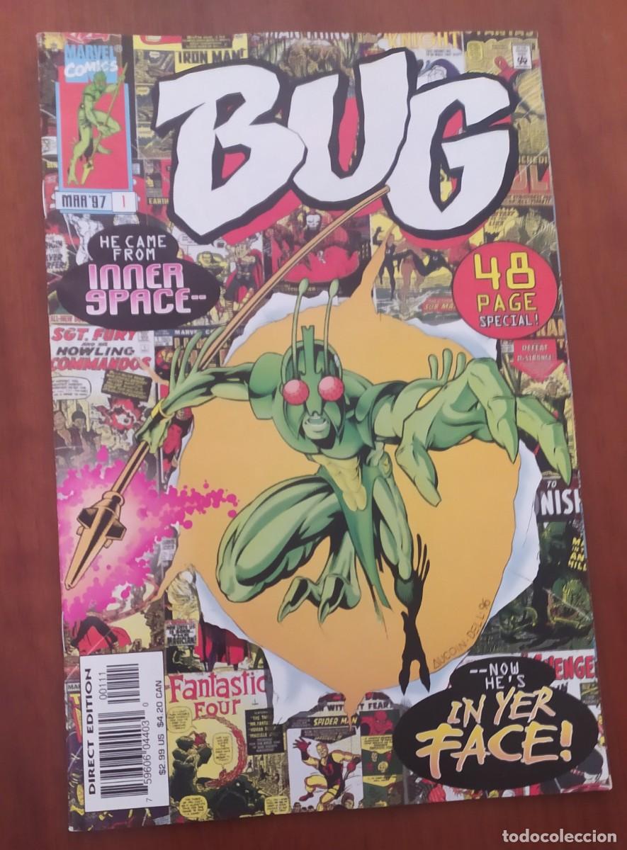 C&oacute;mics: Bug. He came from Inner space. En ingles. 1997. Original USA. De los micronautas