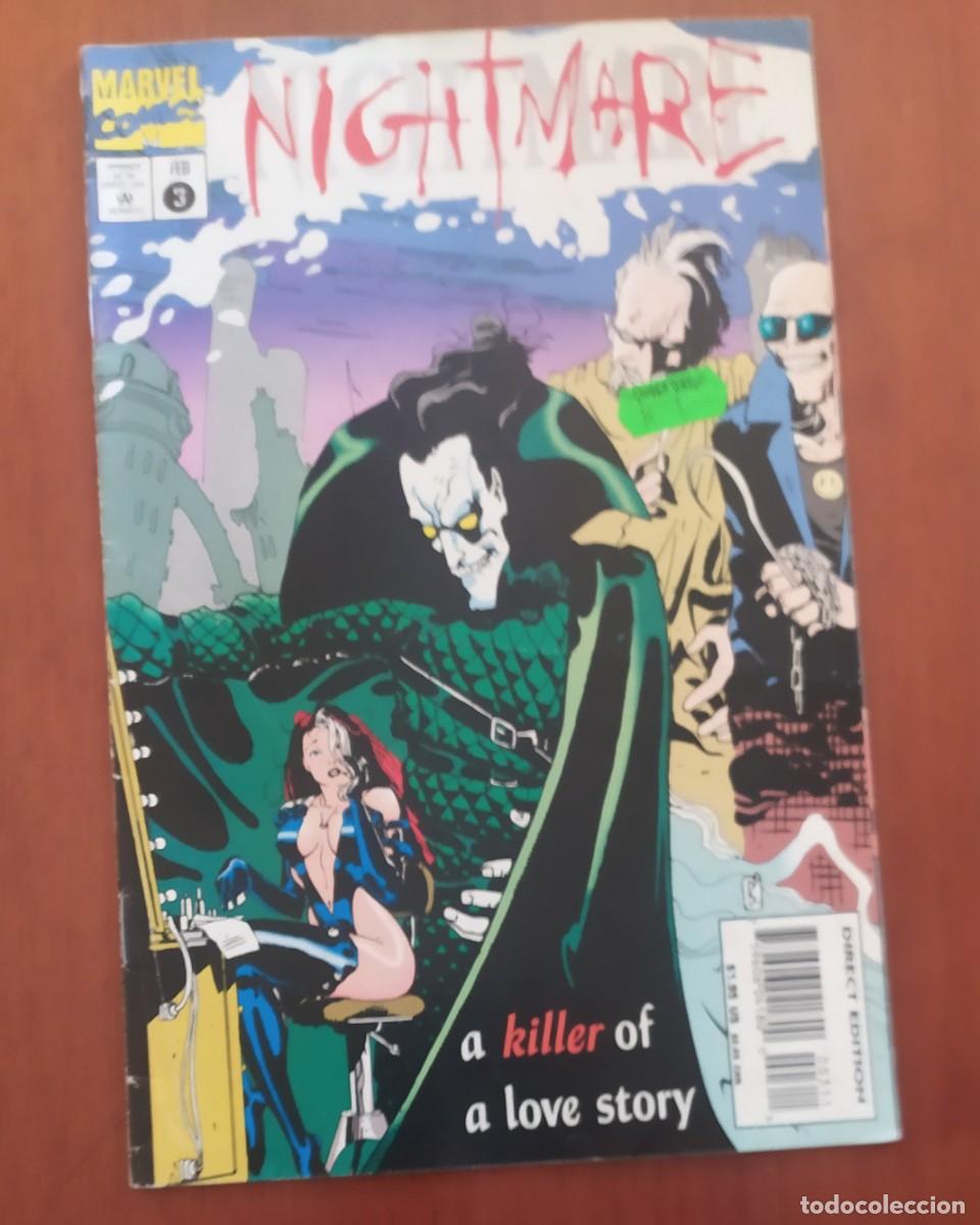 C&oacute;mics: Nightmare. n&ordm; 3. En ingles. 1995. Original USA. marvel