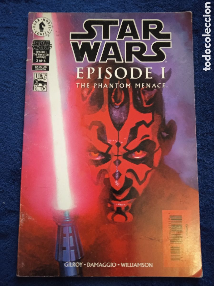 C&oacute;mics: Star Wars Episode I The phantom menace n&ordm; 3 of 4 (1999)