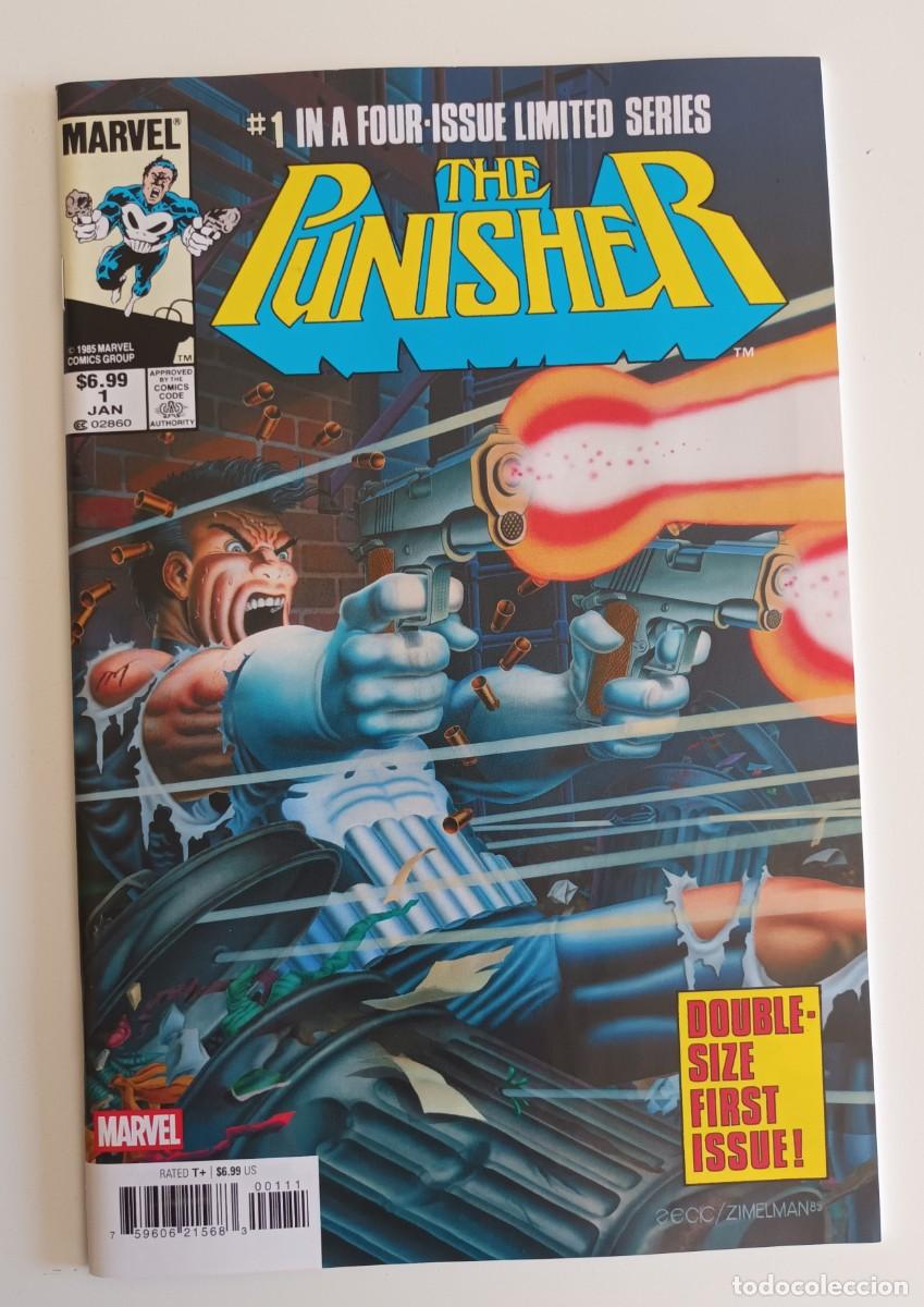 C&oacute;mics: The Punisher n. 1. Mike Zeck. Facs&iacute;mil Usa