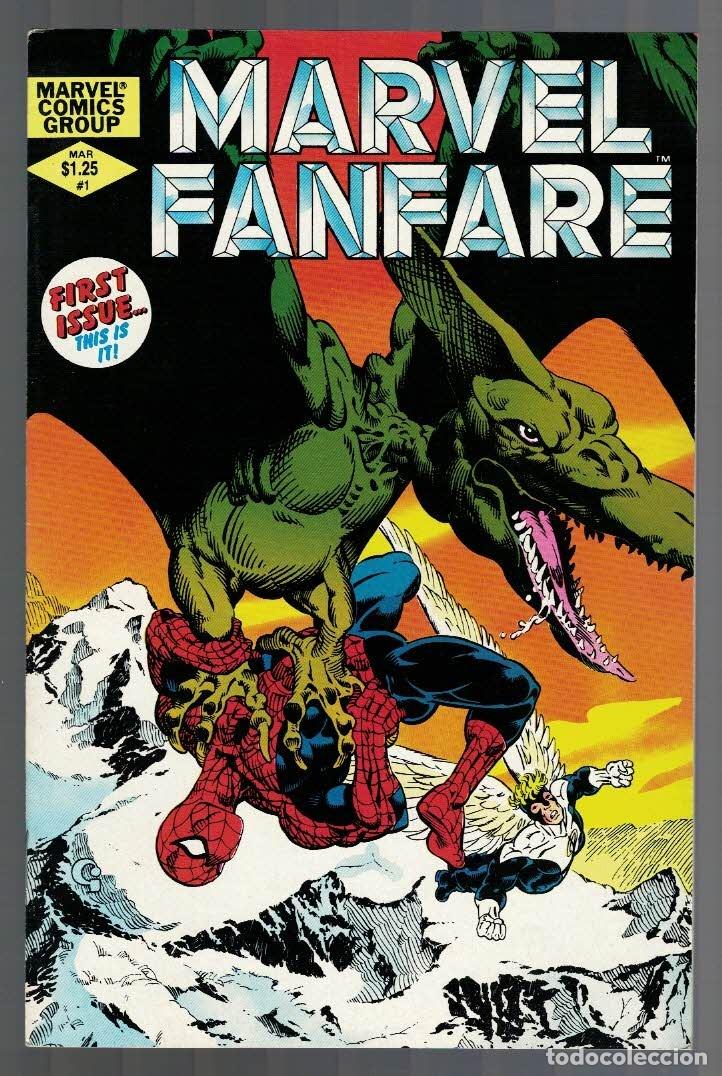 C&oacute;mics: MARVEL FANFARE #1-60 colecci&oacute;n completa MARVEL COMICS 1982