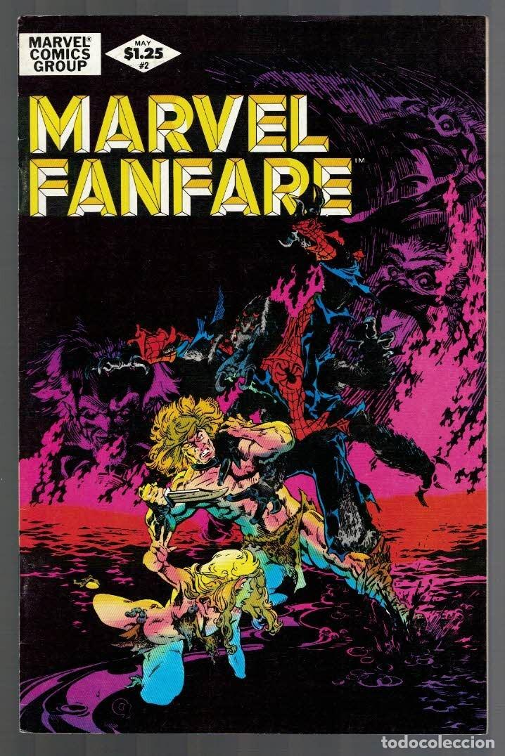 C&oacute;mics: MARVEL FANFARE #1-60 colecci&oacute;n completa MARVEL COMICS 1982 - Foto 3