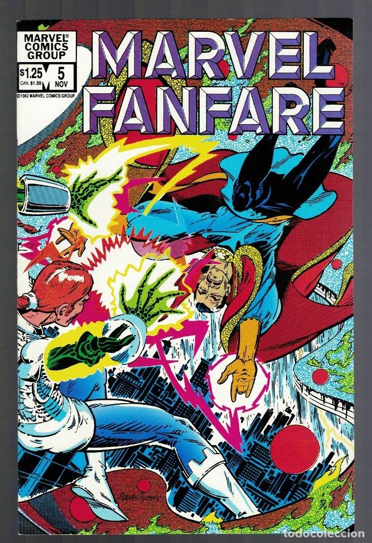C&oacute;mics: MARVEL FANFARE #1-60 colecci&oacute;n completa MARVEL COMICS 1982 - Foto 5