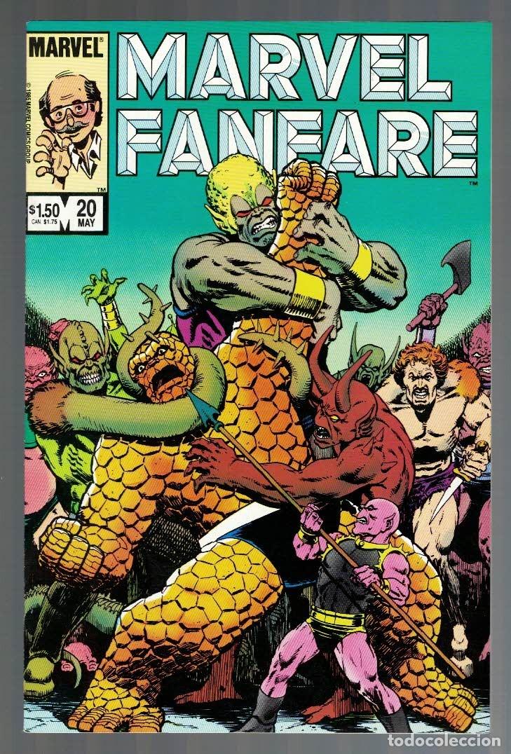 C&oacute;mics: MARVEL FANFARE #1-60 colecci&oacute;n completa MARVEL COMICS 1982 - Foto 11