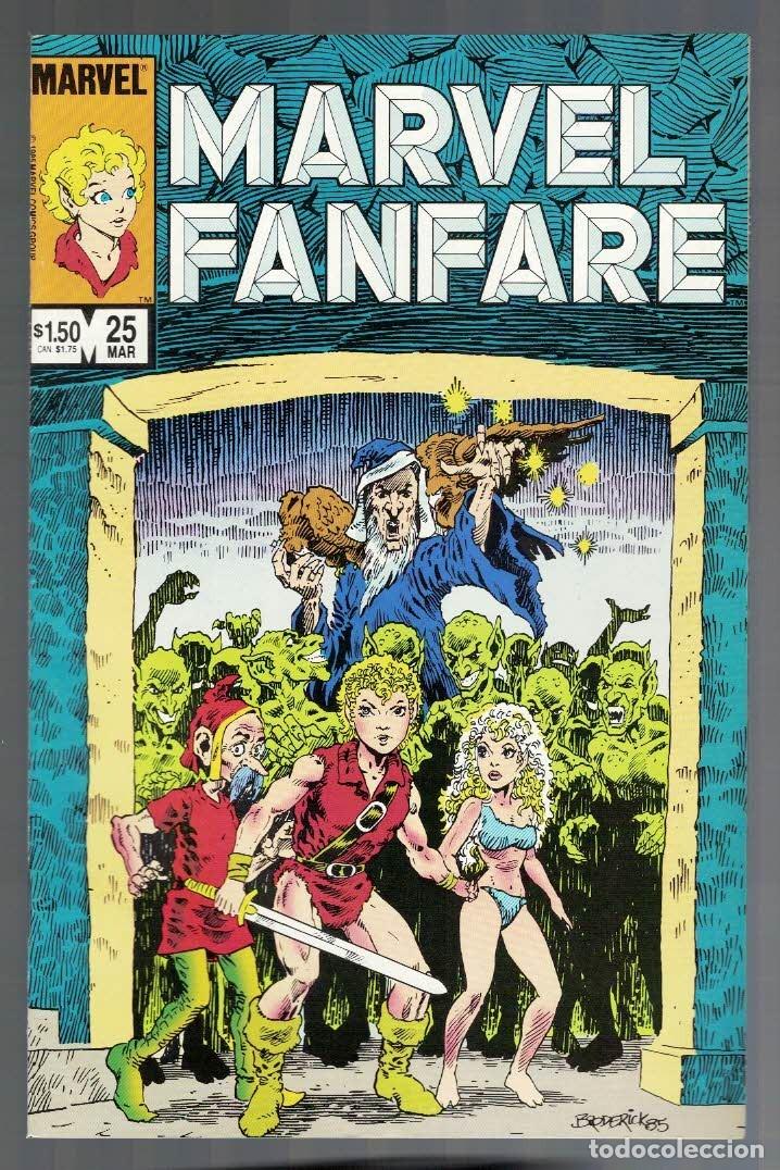 C&oacute;mics: MARVEL FANFARE #1-60 colecci&oacute;n completa MARVEL COMICS 1982 - Foto 13