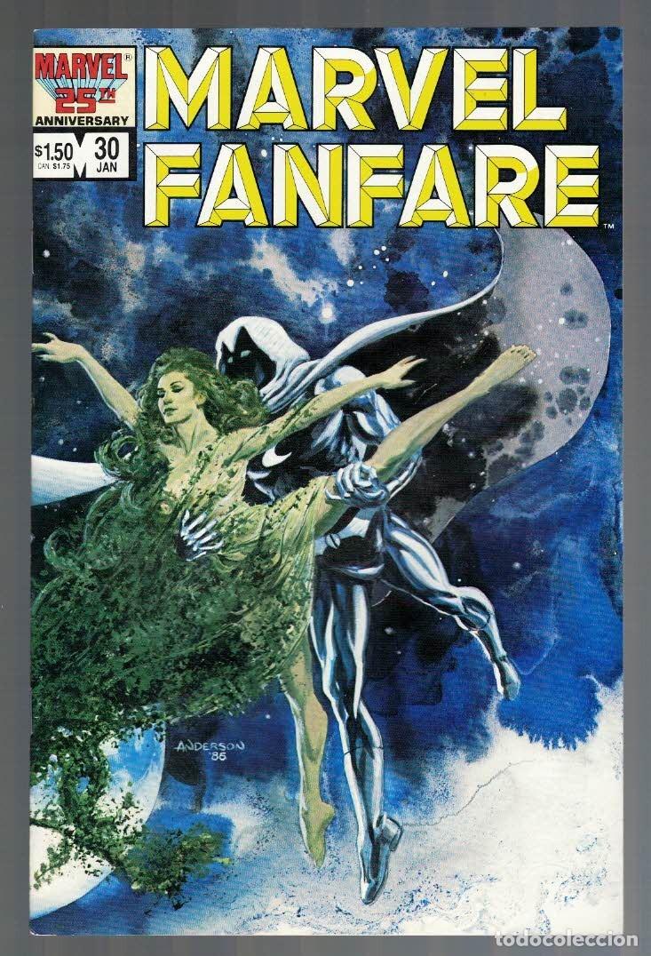 C&oacute;mics: MARVEL FANFARE #1-60 colecci&oacute;n completa MARVEL COMICS 1982 - Foto 15