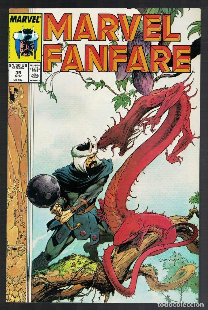 C&oacute;mics: MARVEL FANFARE #1-60 colecci&oacute;n completa MARVEL COMICS 1982 - Foto 17