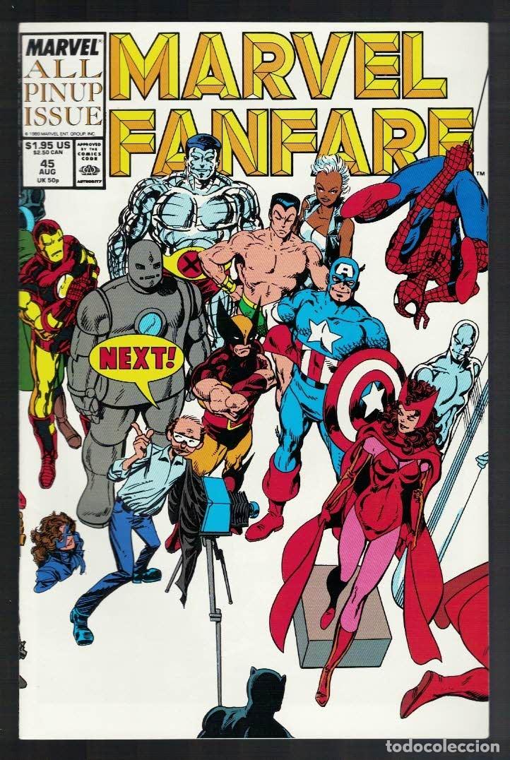 C&oacute;mics: MARVEL FANFARE #1-60 colecci&oacute;n completa MARVEL COMICS 1982 - Foto 21