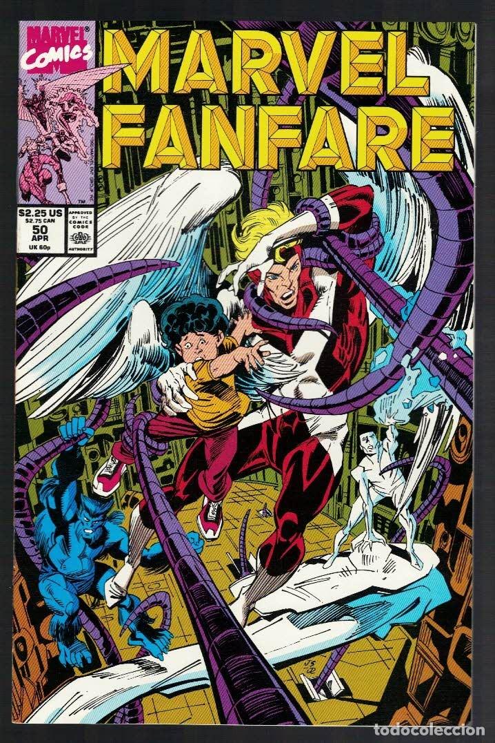 C&oacute;mics: MARVEL FANFARE #1-60 colecci&oacute;n completa MARVEL COMICS 1982 - Foto 23