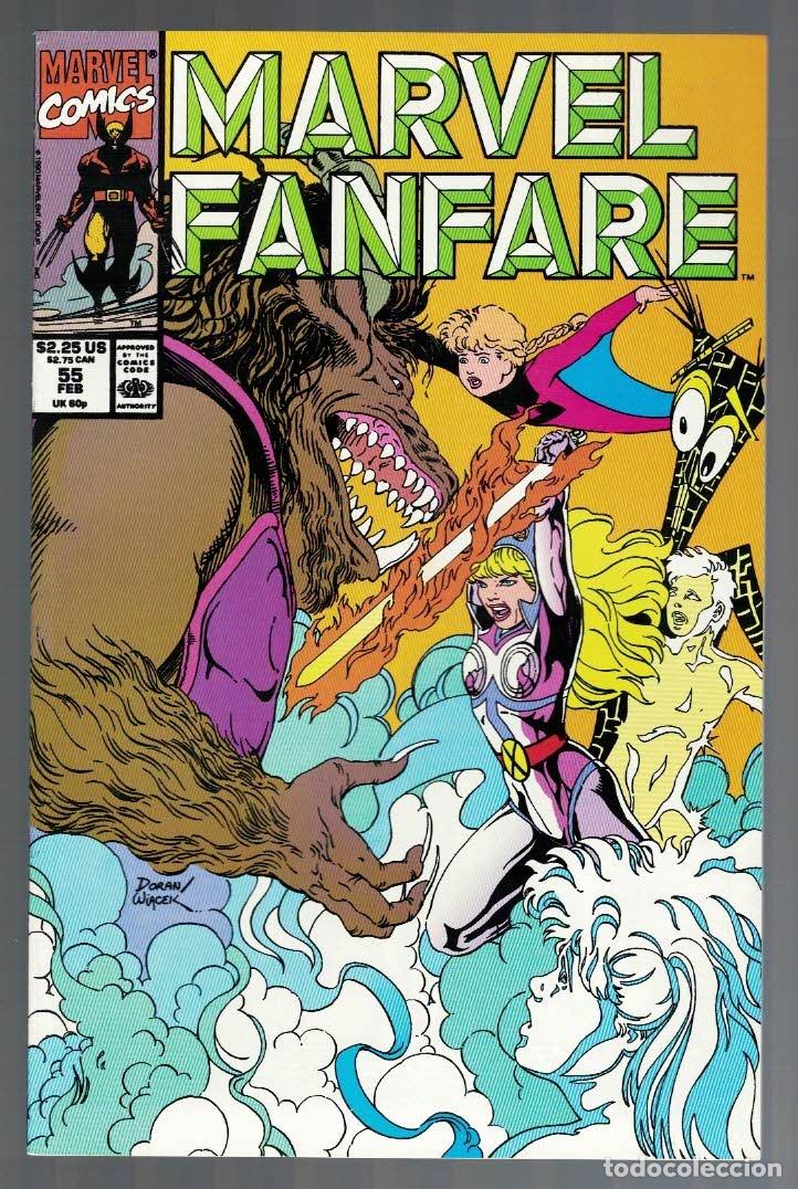 C&oacute;mics: MARVEL FANFARE #1-60 colecci&oacute;n completa MARVEL COMICS 1982 - Foto 25