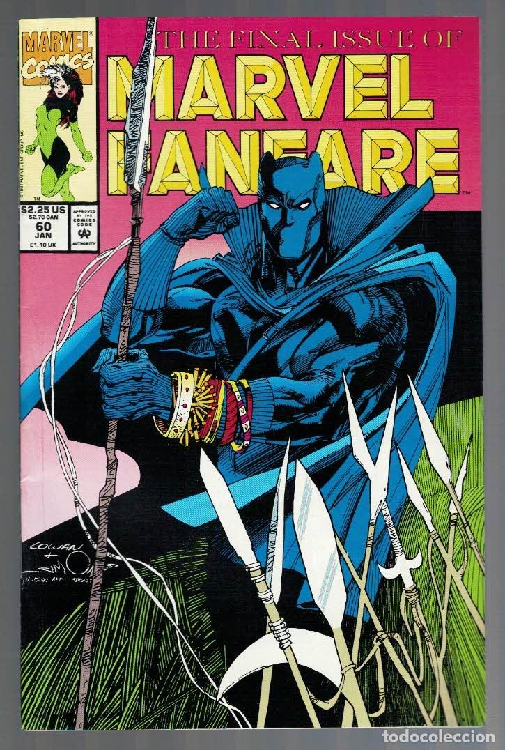 C&oacute;mics: MARVEL FANFARE #1-60 colecci&oacute;n completa MARVEL COMICS 1982 - Foto 29