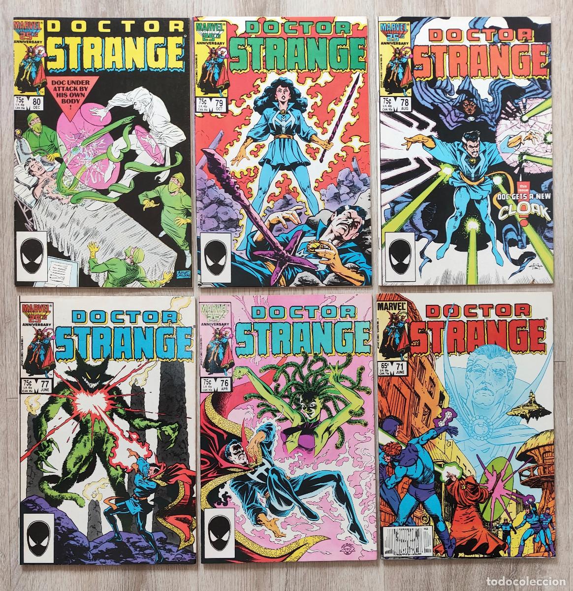 C&oacute;mics: Lote 6 comics USA Doctor Strange &ndash; Roger Stern / Paul Smith